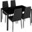 tectake Berlin Bordsgrupp 70x120cm 5st