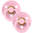 Bibs Color Pacifiers Size 2 6-18m 2-pack Baby Pink