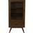 Nordform A-Line Vitrineskab Brun Røgfarvet Eg Vitrineskab 72x145cm