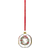 Holmegaard Bauble of the Year 2025 Clear/Red Christmas Tree Ornament 8.5cm