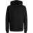 Jack & Jones Enfärgat Hoodie Svart