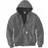 Carhartt Flannel-Lined Active Loose Fit-Firm Duck Jacket Grey