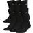adidas Men's Athletic Cushioned Crew Socks 6-packs - Black