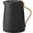 Stelton Emma Tea Thermos Matt Black Thermo Jug 1L