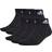adidas Thin And Light Sportswear Ankle Socks - Black/White