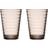 Iittala Aino Aalto Linen Drinking Glass 33cl 2pcs