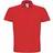 B&CO ID 001 Piqué Polo Shirt - Red