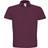 B&CO ID 001 Piqué Polo Shirt - Wine