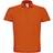 B&CO ID 001 Piqué Polo Shirt - Orange