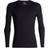 Icebreaker Men's Merino 200 Oasis Long Sleeve Crew Thermal Top - Black