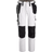 Snickers Workwear 6271 AllroundWork Håndværkerbukser Stretch, hvid/sort