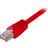Deltaco Cat6 F/UTP LSZH RJ45 - RJ45 Red 0.7m