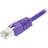 Deltaco Cat6 F/UTP LSZH RJ45 - RJ45 Purple 0.7m