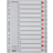 Esselte Index PP A4 1-12