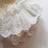 Temu 1 Yard White Pleated Lace Trim 5.5cm