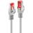 Lindy 28AWG Cat6 S/FTP PVC RJ45 - RJ45 M-M Grey 3m