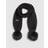 River Island Older Girls Knitted Pom Pom Scarf - Black