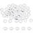 Flat Washers Aluminium Alloy M5 50pcs