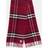 Burberry Check Pattern Cashmere Scarf - Red