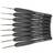Black Soft Handle Crochet Hooks Aluminum Set