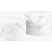 Nordform Samon 58 cm Vit Soffbord