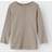 Name It Langærmet Rib Bluse, Pure Cashmere