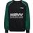 Hummel HmlJR Oversized Crew Hsw - Dark Green