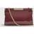 River Island Womens Red Bar Top Patent Clutch Bag