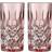 Nachtmann Noblesse Longdrink Glas 37 cl 2-pak Rosa Drikkeglas 39.5cl 2stk