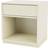 Montana Furniture Dream Plinth H3 Vanilla Bedside Table 30x35.4cm