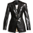 Nanushka Hathi Okobor Alt Leather Blazer - Black