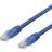 Deltaco Cat6a U/UTP LSZH RJ45 - RJ45 M-M Blue 10m