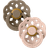 Bibs Boheme Latex Pacifier Size 2 6-18m 2-pack Dark Oak/Blush