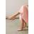 Wallis Wide Fit Everly Asymmetric Pointed Stiletto High Heel Court Shoes - Nude