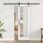 vidaXL Manual White 78 211 cm Wood Metal Sliding Door (x)