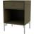 Montana Furniture Dream with Legs Oregano/Chrome Bedside Table 30x35.4cm