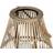 Hill Interiors Ellipse Wicker Brown One Size Lantern