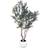 Leaf Large Olive Tree With Decorative Planter 250cm XXL Artificial Plant