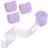 Uxcell 4 Rolls 1x5.5yd Chiffon Silk Ribbon