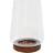Ivyline Harvey Tapered Dome Walnut L20 x W20 x H25.5 cm Brown Lantern
