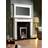 Marlow Home Co Highbury White 116cm H x 137cm W x 19cm D