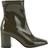 Carvela Strut Patent Ankle Boots - Green