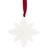 Wedgwood Festive Snowflake Bone Christmas Tree Ornament