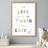 Artze Wall Pink Scandi A3 With Oak Framed Art