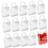 Clear PVC Gift Bags 20cm x 20cm x 8cm 40pcs