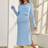 Shein Maternity Casual Striped Side Slit Nursing Dress