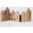 John Lewis Hinged Row of Houses House Decoration Decorative Item