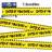Doqaus Halloween Caution Tape Decorations