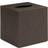 Chelsea Square Tissue Box Faux Shagreen Chocolate