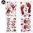 Halloween Wall Doors Windows Stickers 4pcs